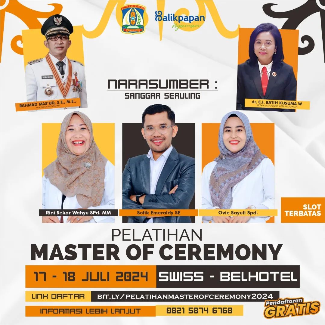 PELATIHAN MASTER OF CEREMONY